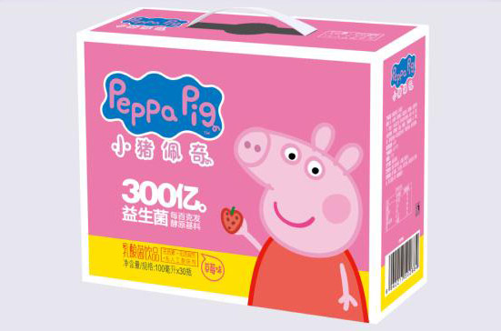 小猪佩奇乳酸菌饮品草莓味箱装.jpg