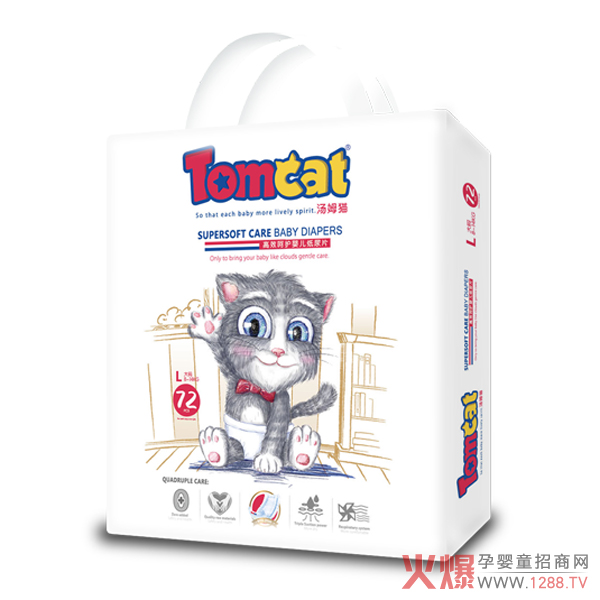 汤姆猫高效呵护婴儿纸尿片L72.jpg