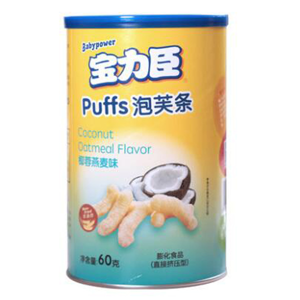 宝力臣电商装椰蓉燕麦味泡芙条60g.jpg