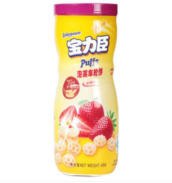 宝力臣车轮泡芙饼草莓味45g.jpg