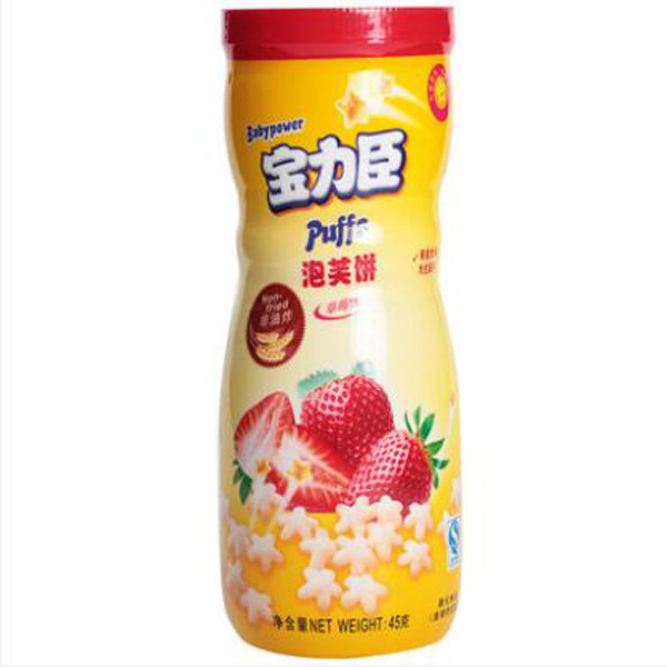 宝力臣星星泡芙饼干草莓味45g.jpg