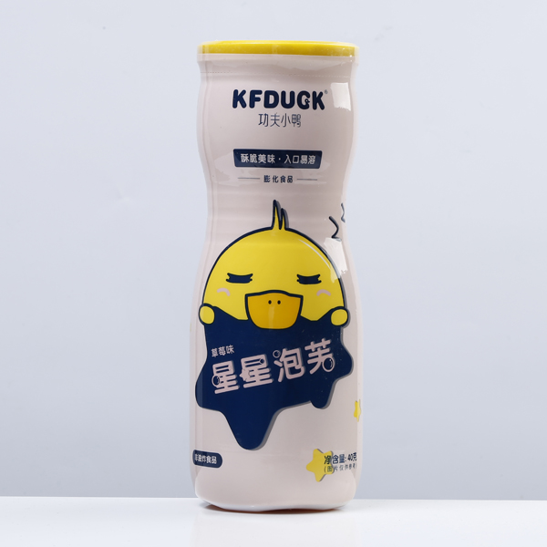 功夫小鸭星星泡芙 草莓味.jpg