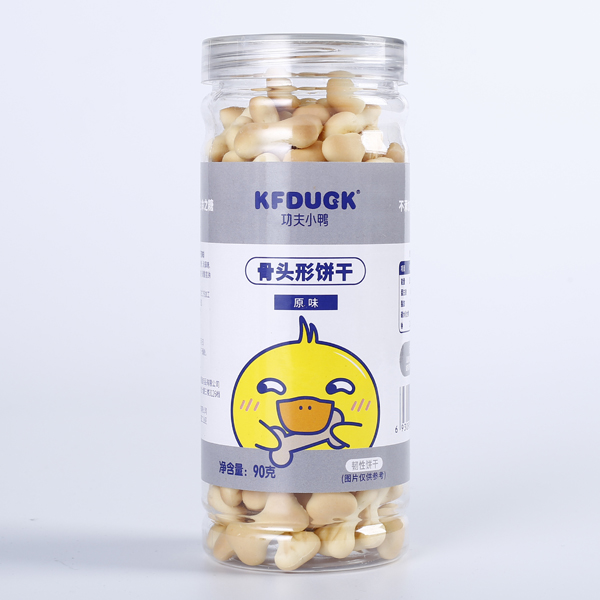 功夫小鸭彩蔬骨头形饼干 原味.jpg