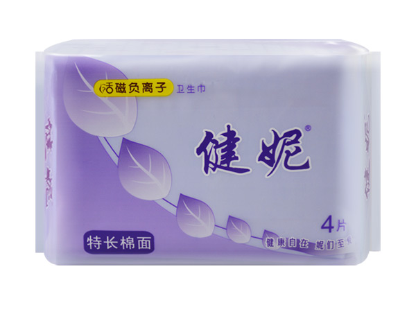健妮活磁负离子特长卫生巾棉面4片.jpg