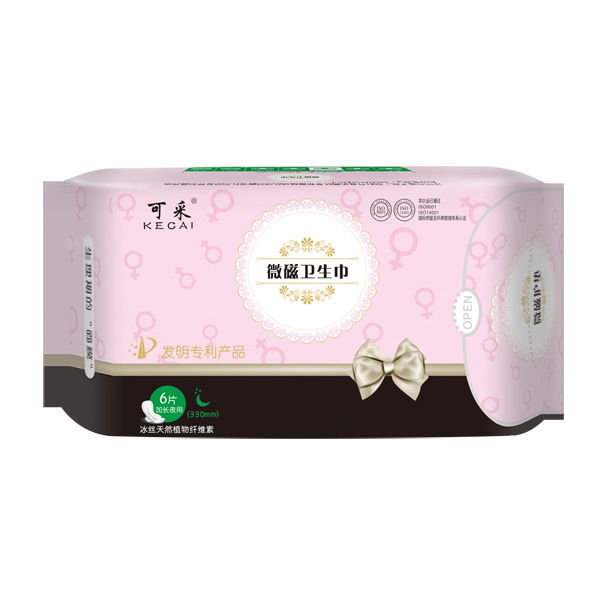 可采微磁卫生巾加长夜用6片.jpg