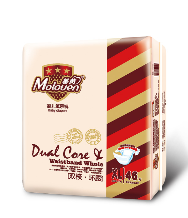 美茵双核环腰婴儿纸尿裤XL46.jpg