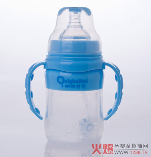 唯昵贝贝宽口硅胶奶瓶160ml蓝色.jpg