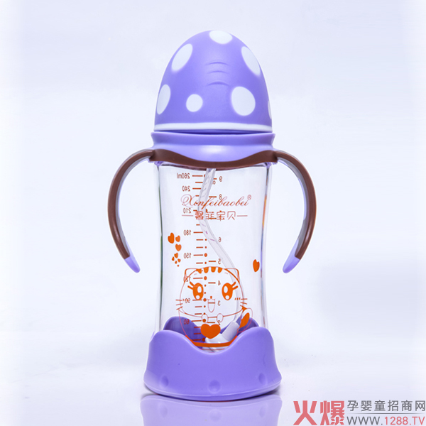 馨菲宝贝弧形高硼硅玻璃奶瓶-宽口径280ml.jpg