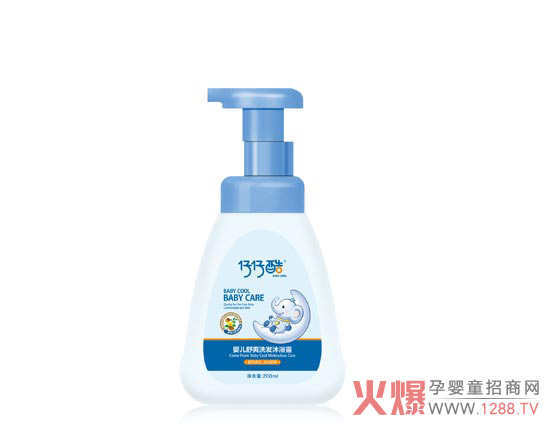 仔仔酷婴儿舒爽洗发沐浴露200ML.jpg