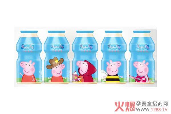 小猪佩奇乳酸菌饮品原味5瓶装.jpg