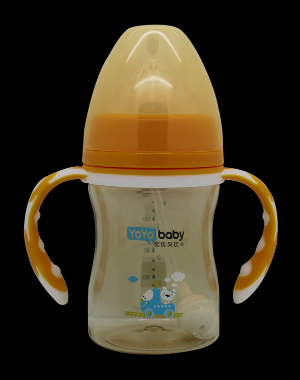 优优贝比160ml 宽口PPSU带手柄自动吸奶瓶.jpg