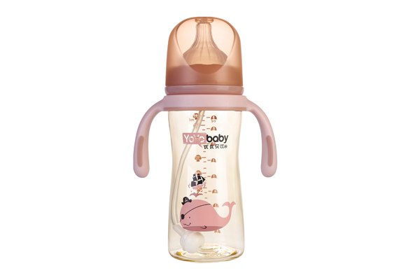 优优贝比 260ml 宽口PPSU带手柄自动吸奶瓶.jpg