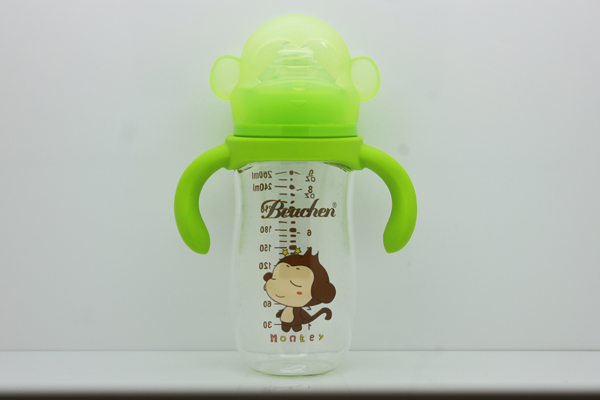 贝臣260ml 宽口小美猴晶钻玻璃奶瓶.jpg