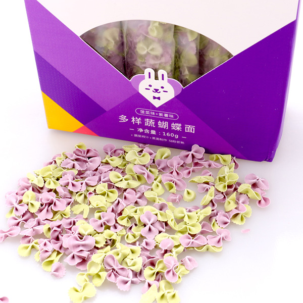 甄爱贝比多样蝴蝶面菠菜+紫薯.jpg