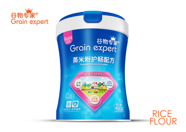 谷物专家蒸米粉护畅配方-益生元铁锌钙 桶装.jpg