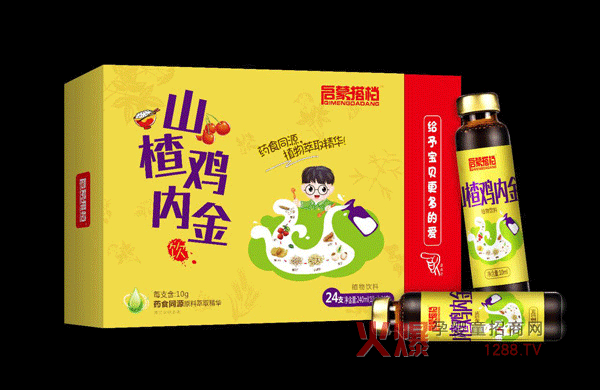 启蒙搭档山楂鸡内金药食同源固体饮料.png