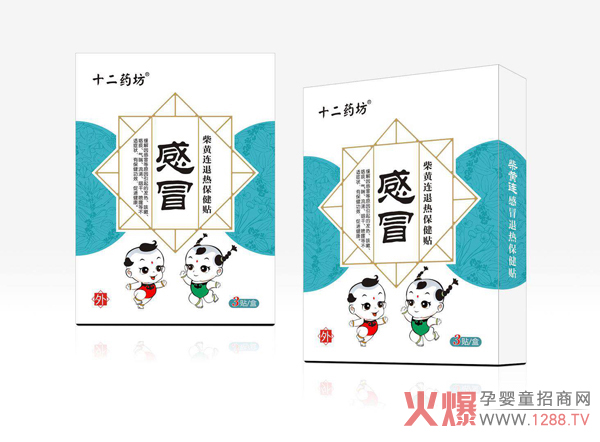 十二药坊感冒柴黄连退热保健贴.jpg