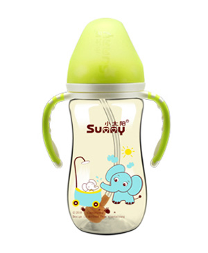 小太阳PPSU时尚印花黄金奶瓶300ML.jpg