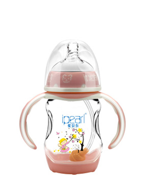 爱贝尔PP宽孔口径双色手柄刻度感温奶瓶180ML.jpg