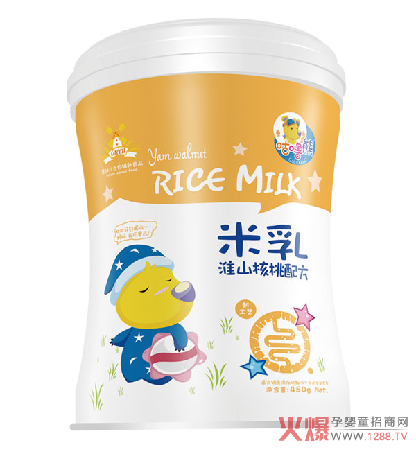 咕噜熊米乳 淮山核桃配方.jpg