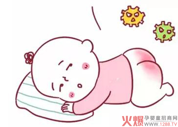 宝宝红屁屁.jpg