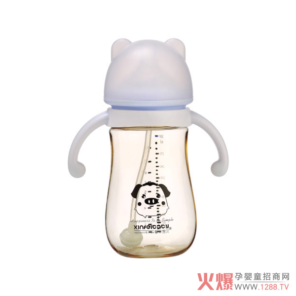 馨菲宝贝熊猫宽口径PPSU奶瓶300ml紫色.jpg