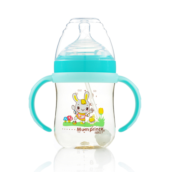 妈咪王子中口径PPSU自动吸180ml奶瓶 绿色.jpg