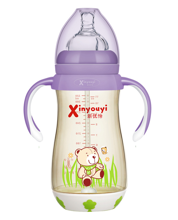 新优怡PPSU奶瓶320ml-紫色小熊图案-.jpg