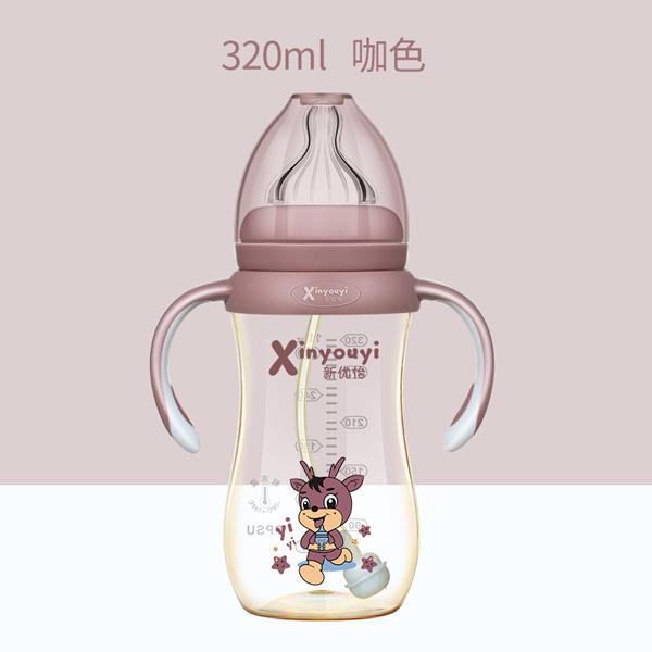 新优怡双色PPSU奶瓶320ml 咖色.jpg