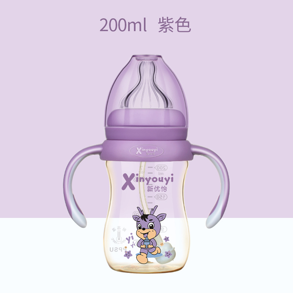 新优怡双色PPSU奶瓶200ml 紫色.jpg