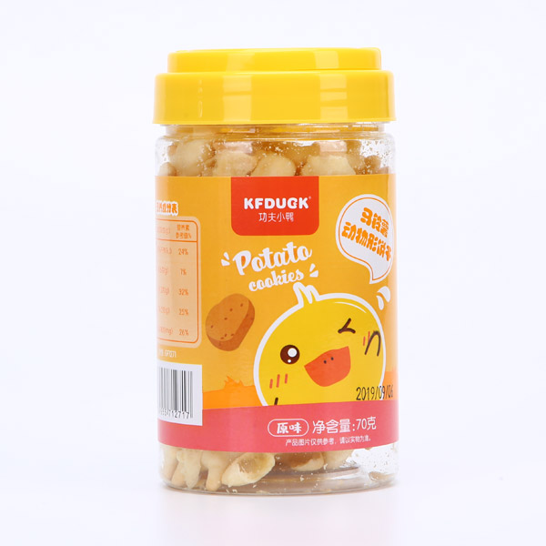 功夫小鸭马铃薯动物形饼干-原味.JPG