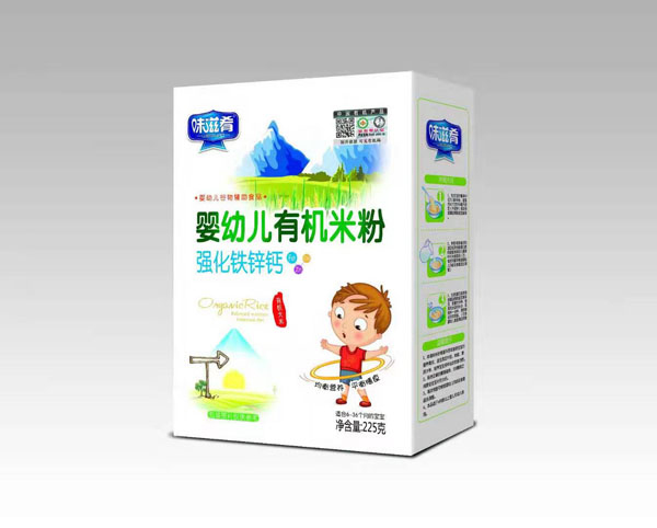味滋肴婴幼儿有机米粉 强化铁锌钙 盒装.jpg