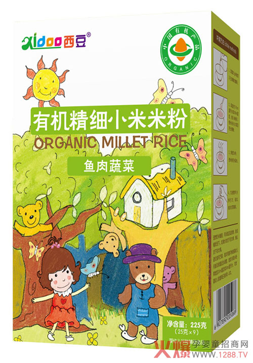 西豆有机精细小米米粉 鱼肉蔬菜.jpg