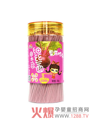 金麦世佳果蔬细丝面-甜菜根味.jpg