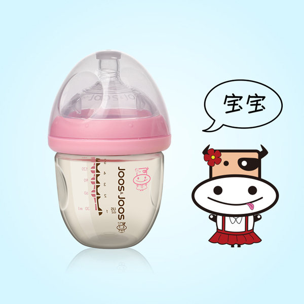 吉子天然母乳PPSU奶瓶 180ml 粉色（宝宝）.jpg