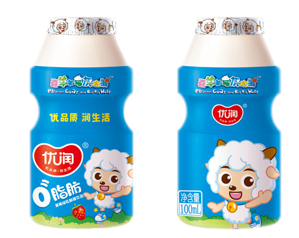 优润草莓味乳酸菌饮品 100ml.jpg