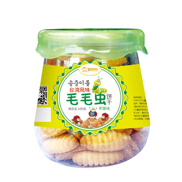智慧熊毛毛虫饼干 苹果味.jpg