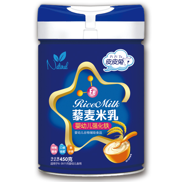 皮皮兔藜麦米�?婴幼儿强化铁450g.jpg