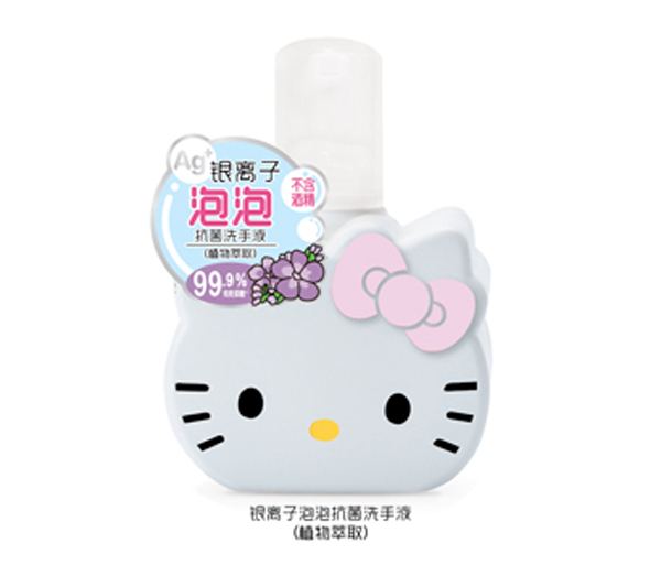 Hello Kitty初酷银离子泡泡抗菌洗手液（植物萃取）.jpg