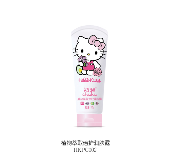 Hello Kitty初酷植物萃取倍护润肤�?100g.jpg