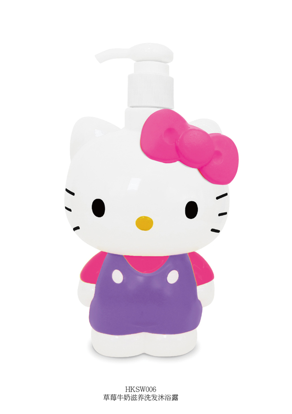Hello Kitty初酷草莓牛奶滋养洗发沐浴�.jpg