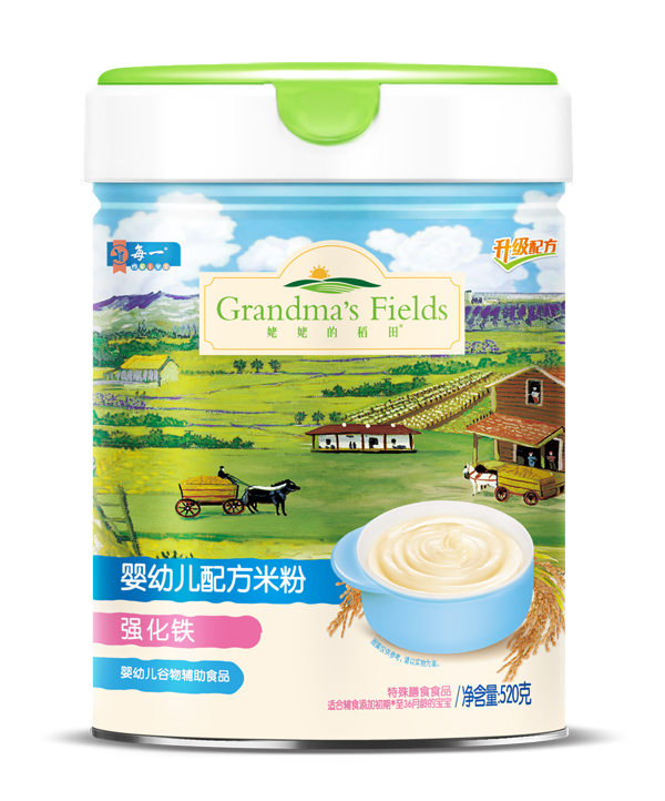 姥姥的稻田婴幼儿配方米粉 强化�?听装.jpg