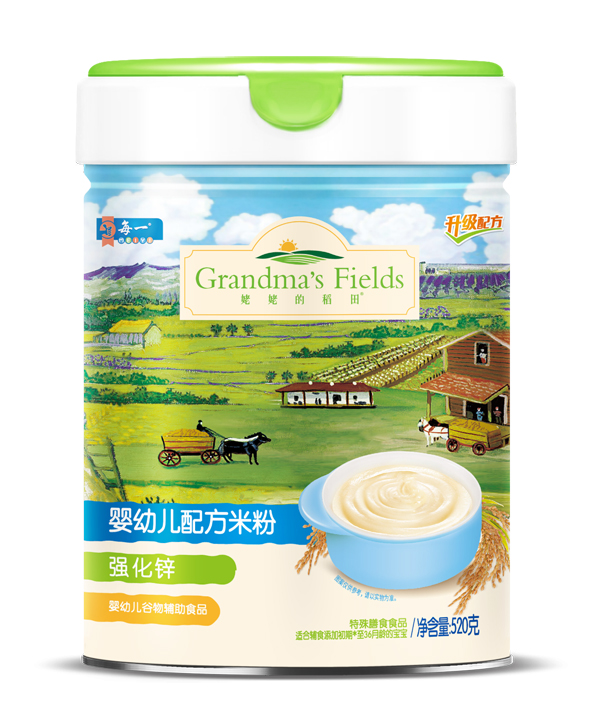 姥姥的稻田婴幼儿配方米粉 强化�?听装.jpg