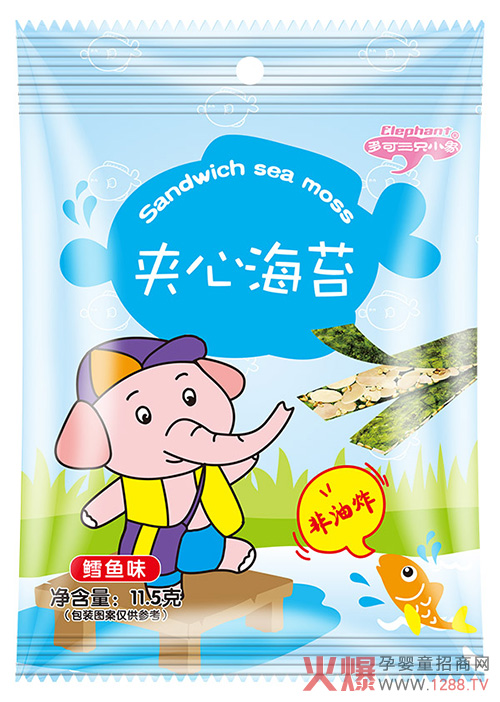 多可三只小象夹心海苔-鳕鱼�.jpg
