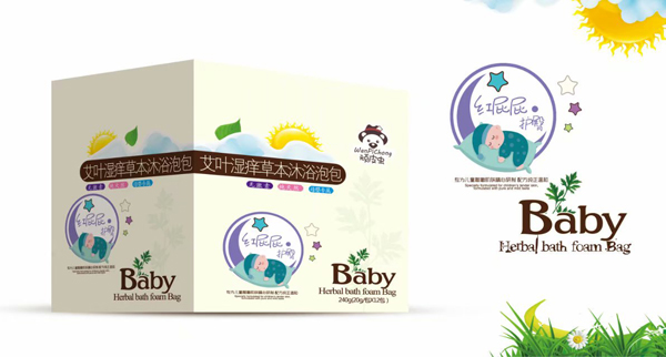 顽皮虫艾叶湿痒草本沐浴泡�.（红屁屁护臀�.jpg