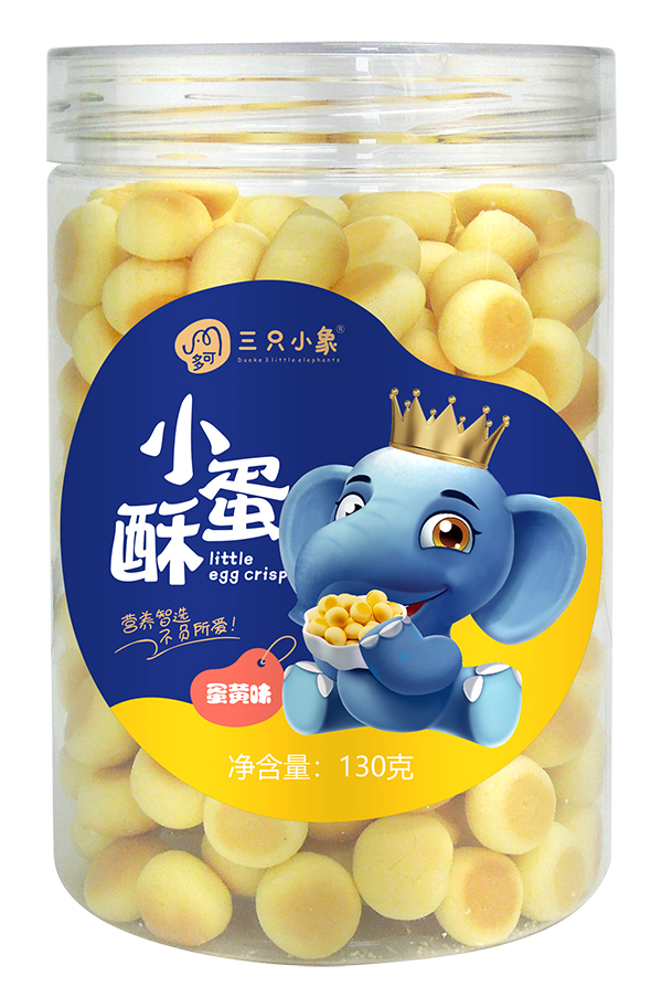多可三只小象小蛋酥 蛋黄味.jpg