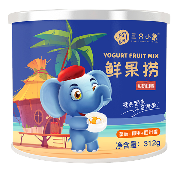 多可三只小象鲜果捞 蜜桔.jpg