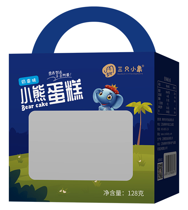 多可三只小象小熊蛋糕 奶香味.jpg