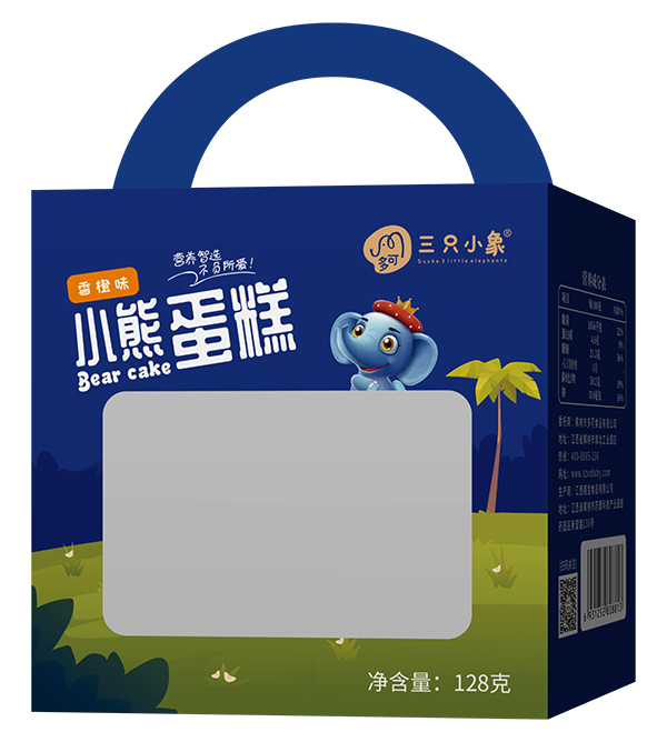 多可三只小象小熊蛋糕 香橙味.jpg