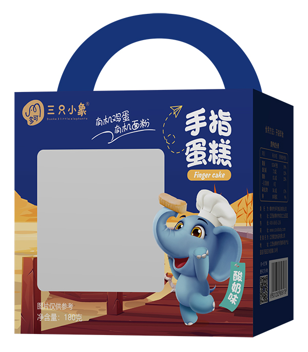 多可三只小象手指蛋糕 酸奶味.jpg